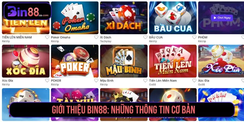 Giới thiệu Bin88: Những thông tin cơ bản