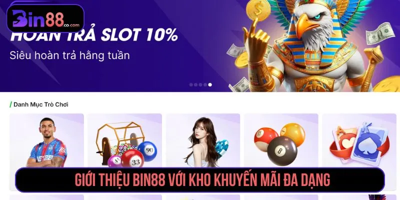 Giới thiệu Bin88 với kho khuyến mãi đa dạng